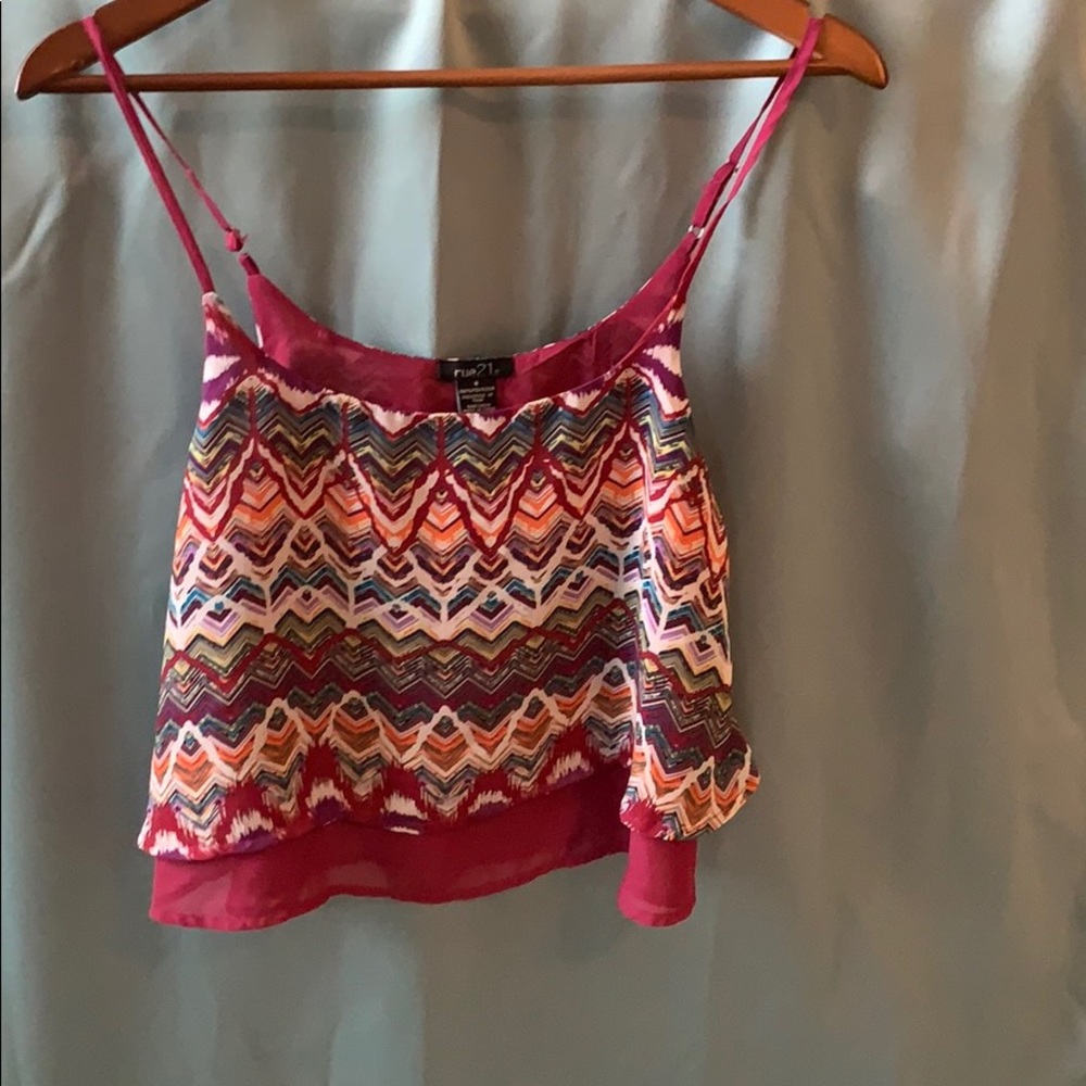 Crop top style blouse!